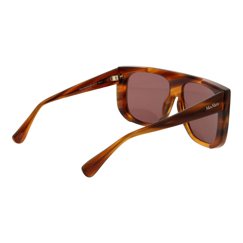 Max Mara Brown Acetate Sunglasses - Allority