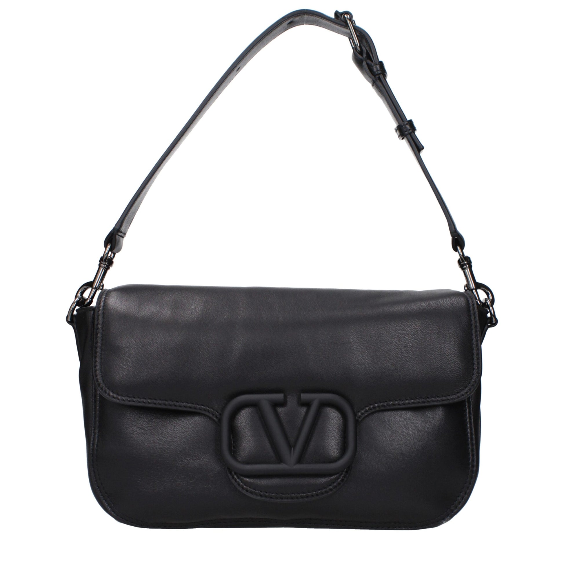 Valentino Garavani Black Leather Handbag