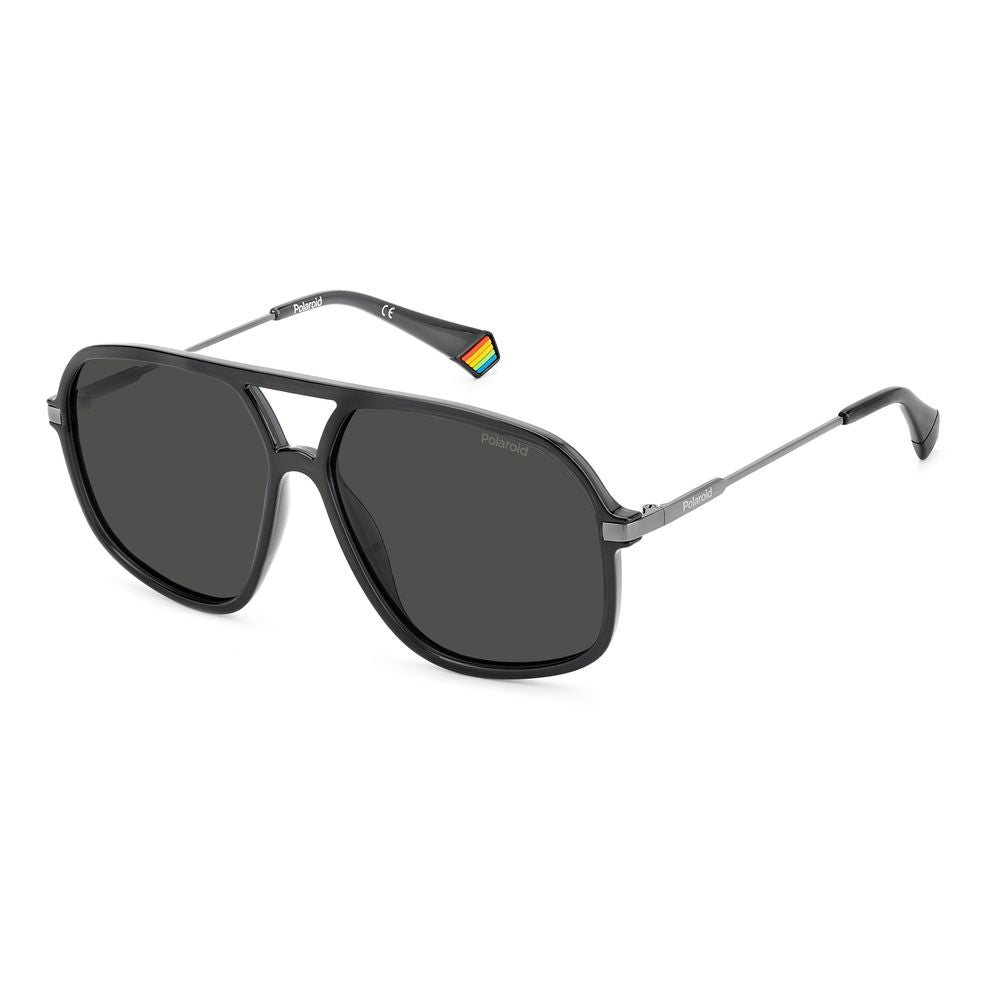 Polaroid Gray Plastic Sunglasses - Allority