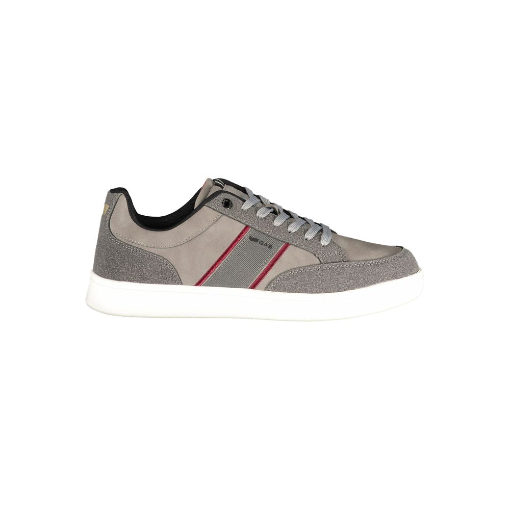 Gas Grigio Poliestere Man Sneaker - Allority