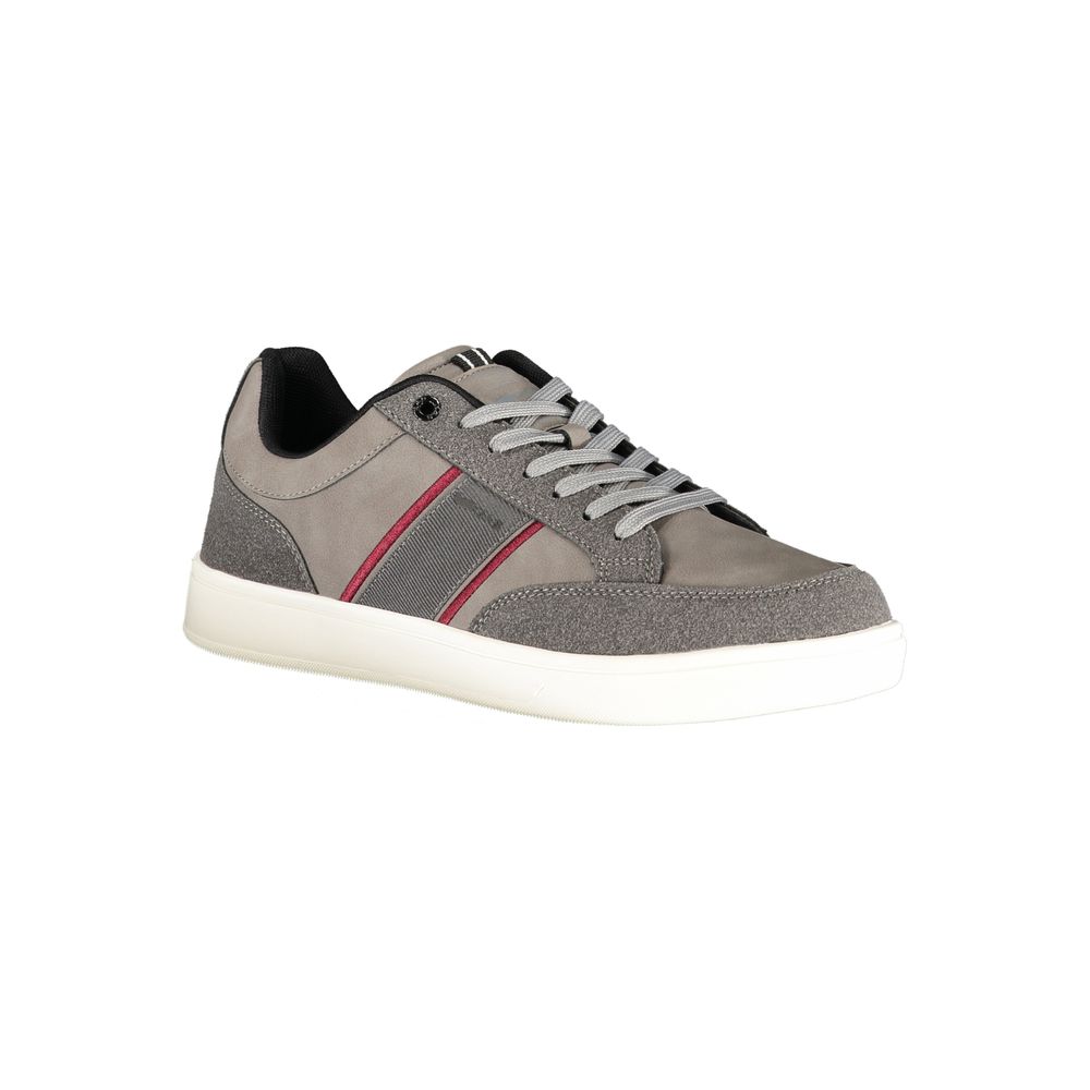 Gas Grigio Poliestere Man Sneaker - Allority