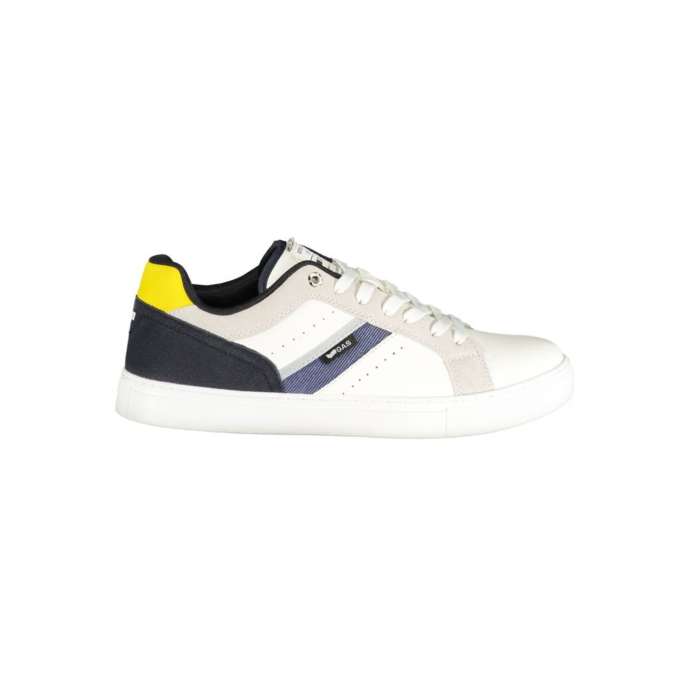 Gas Bianco Polyurethane Men's Sneaker