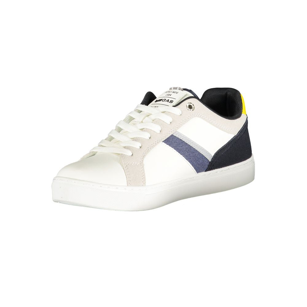 Gas Bianco Polyurethane Men's Sneaker