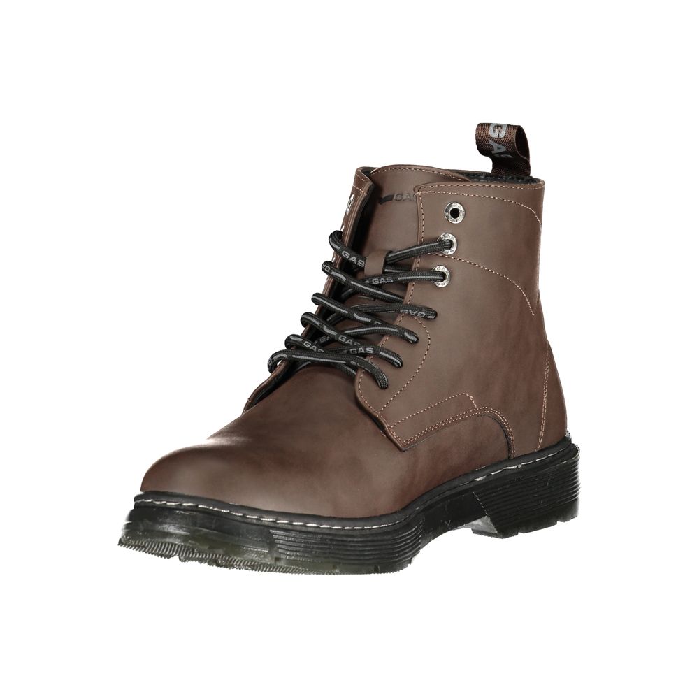 Gas Marrone Poliuretano Men Ankle Boot - Allority