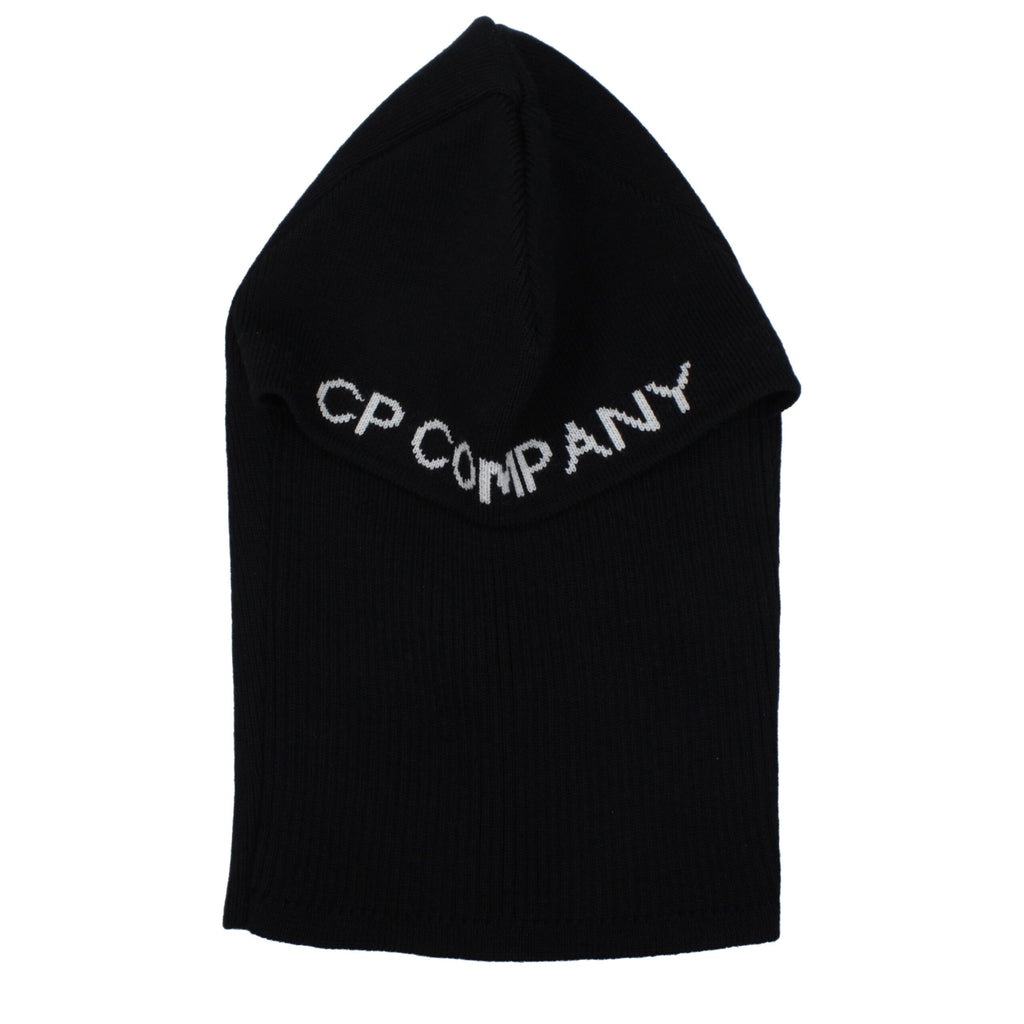 C.P. Company Black Wool Hat