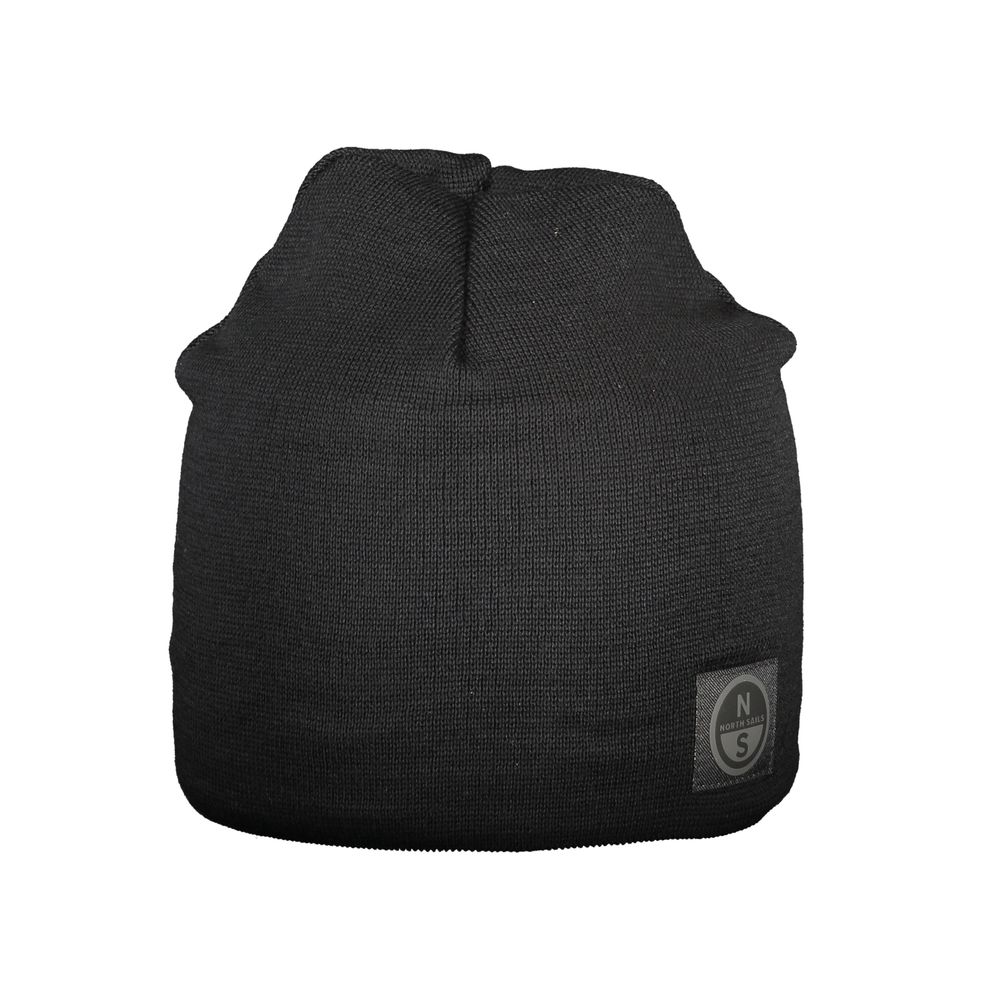 North Sails Black Wool Men Cap - Allority