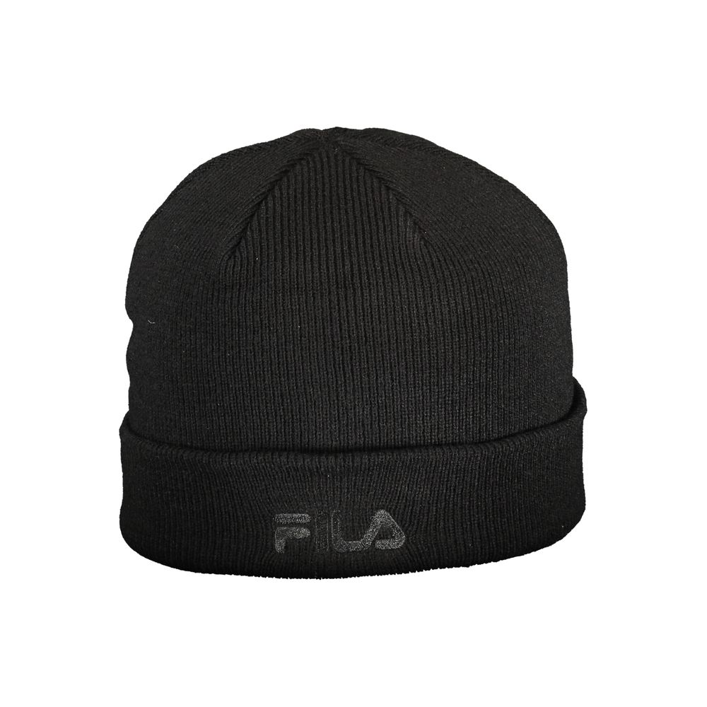Fila Black Acrylic Mens Cap