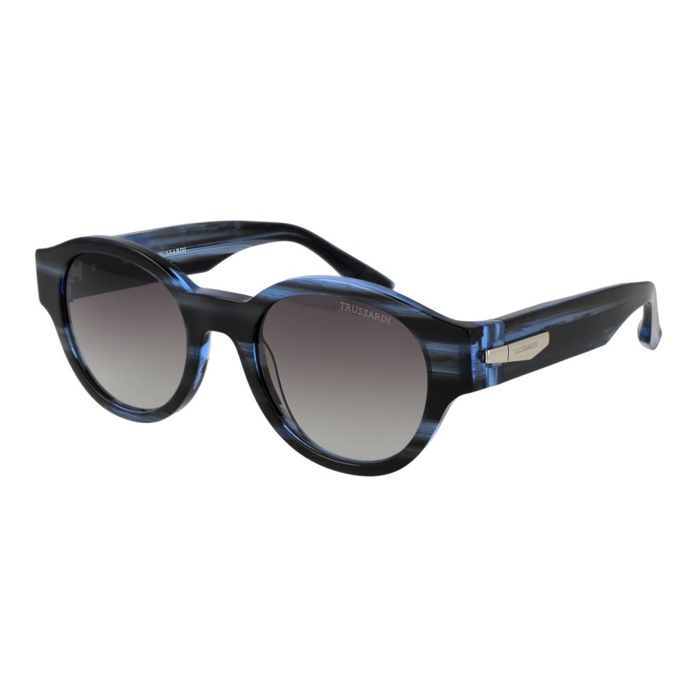 Trussardi Black Acetate Sunglasses - Allority