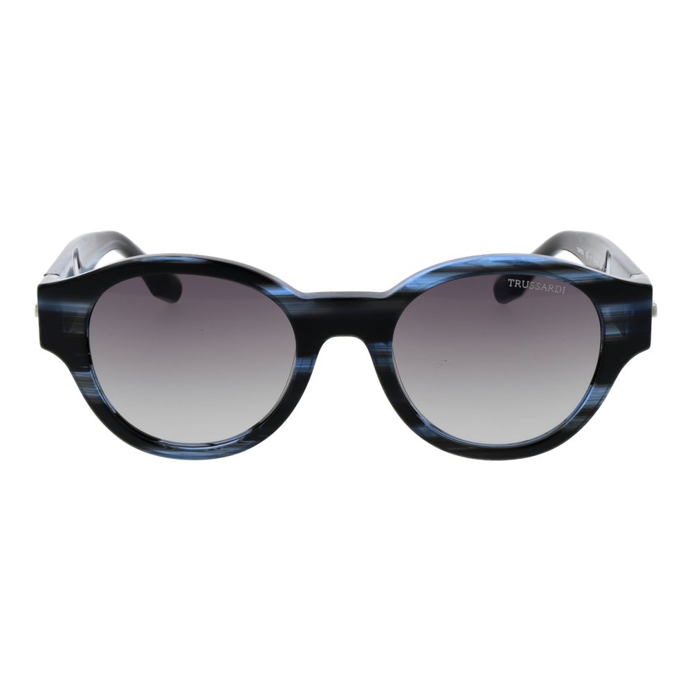 Trussardi Black Acetate Sunglasses - Allority