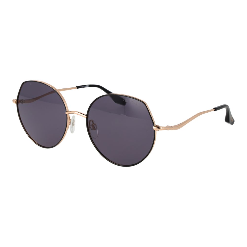 Trussardi Black Metal Sunglasses - Allority